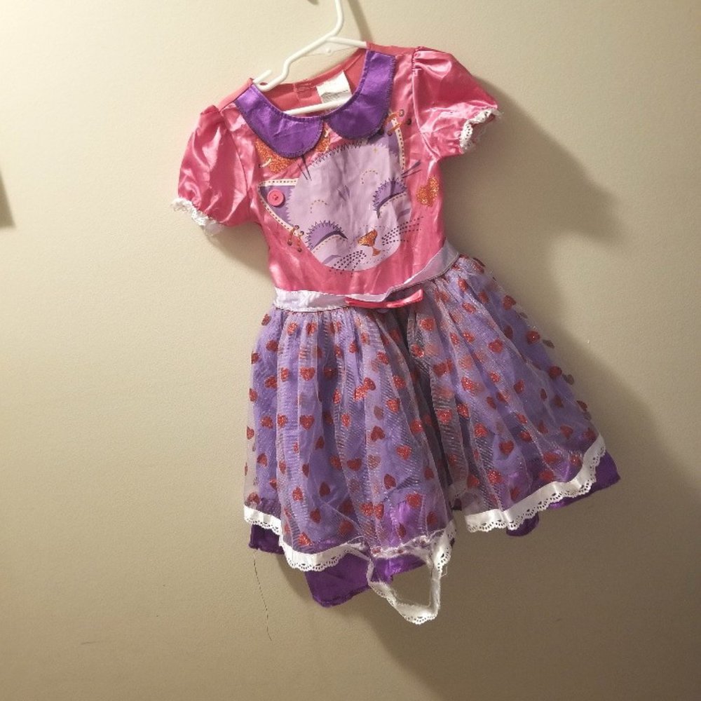 Child's Halloween kitty dress Size 3-4T